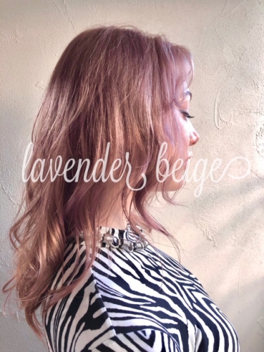 ダブルカラー＊ラベンダーベージュ