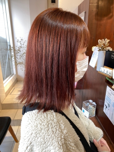 ピンクカラーが人気です。