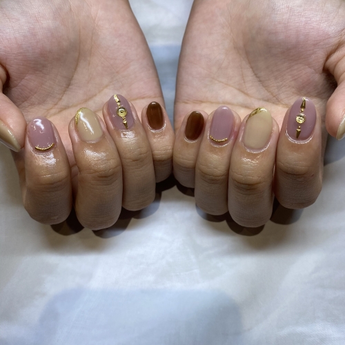 秋ネイルデザイン♪