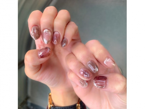 つるんとクリア秋ニュアンス！！パラジェル使用☆