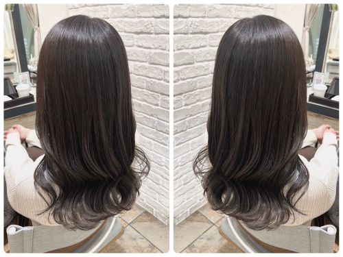 冬のオススメ◎グレージュカラー