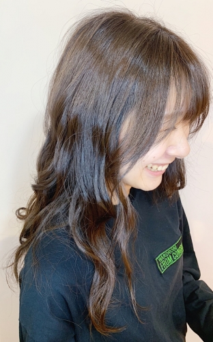 ブルーグレージュカラー☆