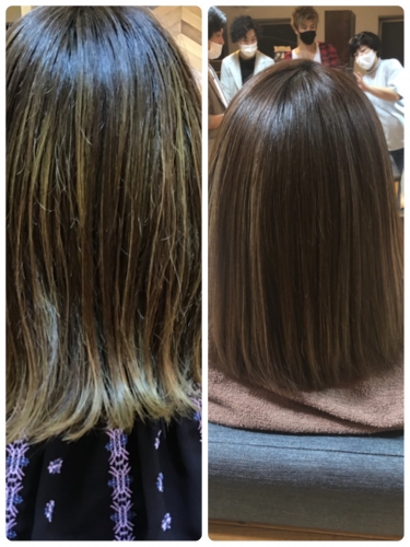 酸熱トリートメント☆ツヤサラ