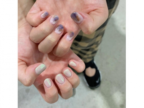 ニュアンスとオーロラネイル＊