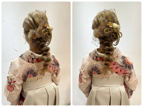 卒業式☆お客様スタイル