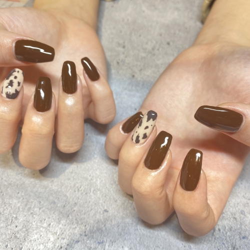 アニマル×ブラウンネイル♪
