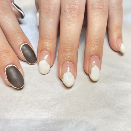 バレンタインネイル♪