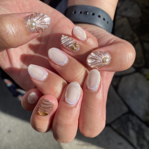 シェルネイル♪