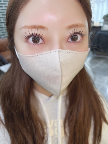似合わせまつ毛♪