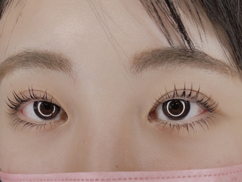 パリジェンヌ×下まつげ