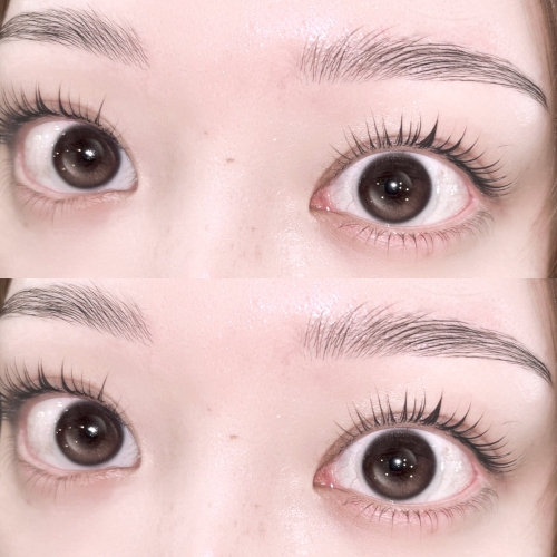 ハリウッドブロウリフト×パリジェンヌ上下