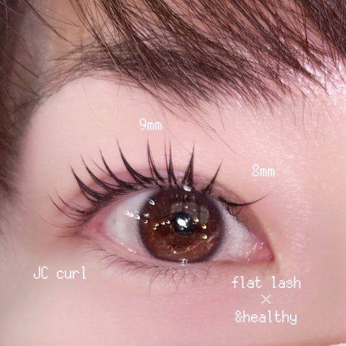 フラットラッシュ80本×アンドヘルシー