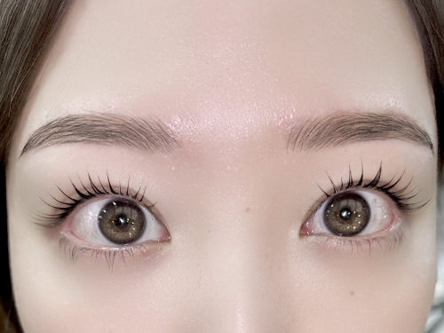 ハリウッドブロウリフト×パリジェンヌ上下