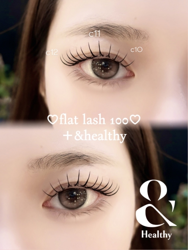 フラットラッシュ100本