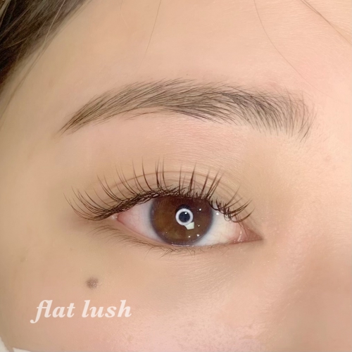 カラーフラットラッシュ