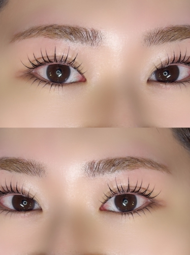 パリジェンヌラッシュリフト上下