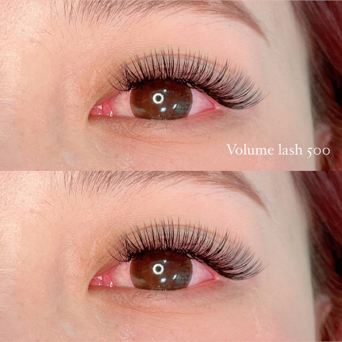 ボリュームラッシュ500本