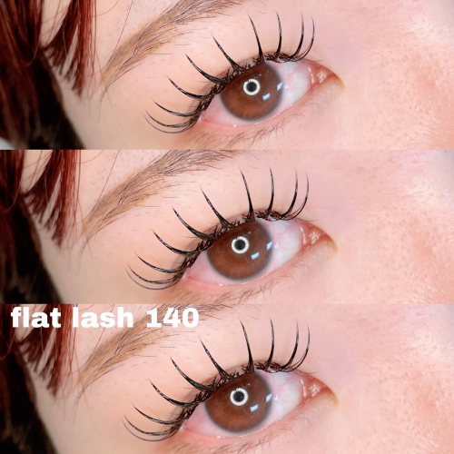 フラットラッシュ140本