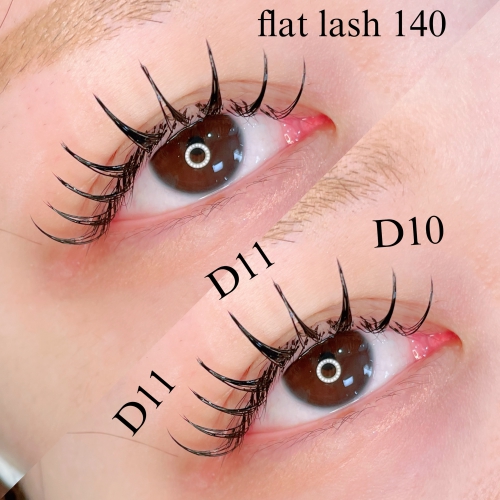 フラットラッシュ140本