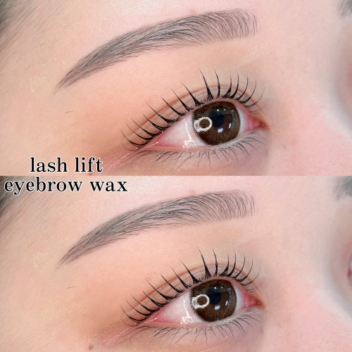 ラッシュリフト＋美眉スタイリング