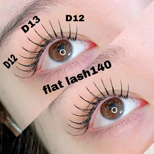 フラットラッシュ140本