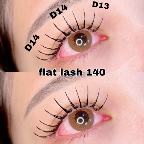フラットラッシュ140本