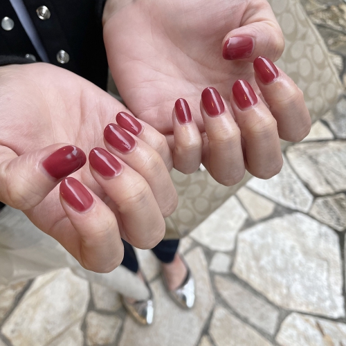 ボルドーカラー