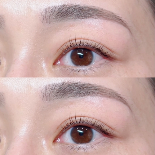 美眉スタイリング×パリジェンヌラッシュリフト