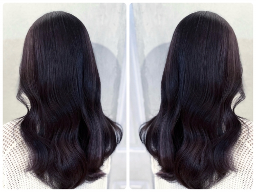 艶感☆ラベンダーグレーカラー