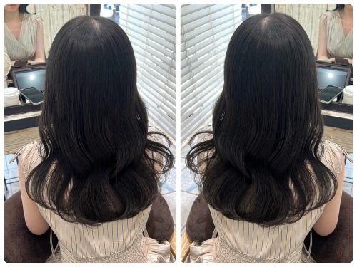 冬カラー☆アッシュグレー