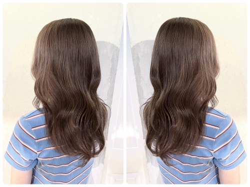 冬カラー☆アッシュベージュ