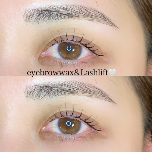 アイブロウワックス&ラッシュリフト