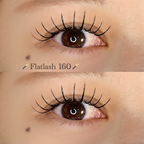 フラットラッシュ160本