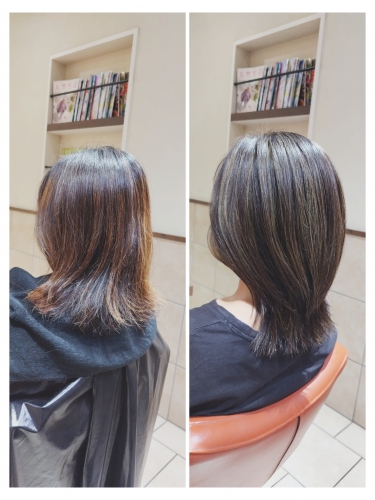 白髪ぼかしハイライトでイメチェンしませんか？