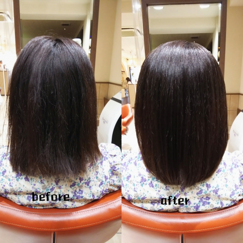 梅雨前に美髪縮毛矯正で髪をキレイにしませんか☆