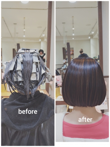 白髪ぼかしハイライトでイメチェンしませんか？