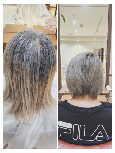 シークレットハイライトで白髪ぼかしをしませんか？