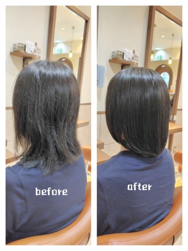 髪質改善酸熱トリートメントと超音波ハホニコトリートメントで艶髪にしませんか？