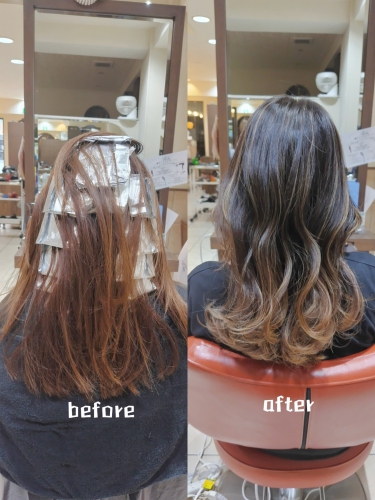 バレイヤージュカラーでイメチェンしませんか?