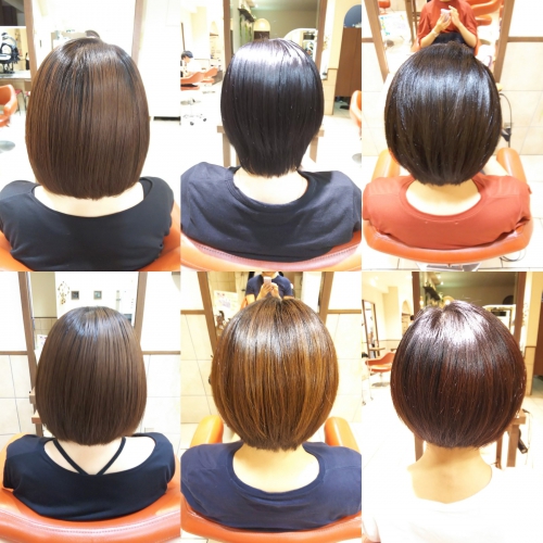 髪質改善酸熱トリートメント、ハホニコラメラメトリートメント 美髪