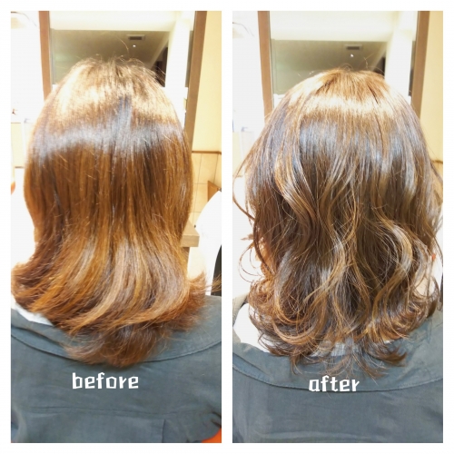 アディクシーカラーサファイアでカラー☆