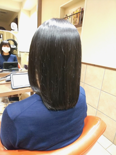 髪質改善酸熱トリートメントと超音波ハホニコトリートメントで髪のメンテナンス☆