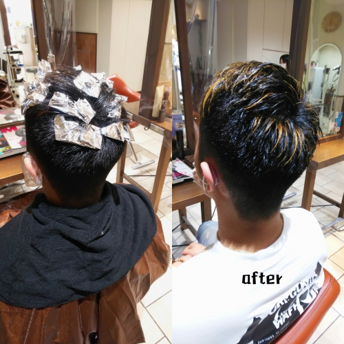 ブリーチ ハイライトカラー☆