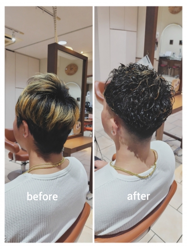 メンズパーマでイメチェンしませんか☆