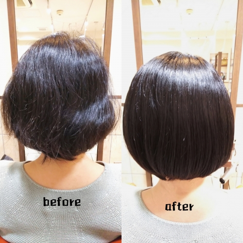 髪質改善酸熱とラメラメトリートメント☆