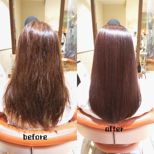 髪質改善メニューで美髪にしませんか？