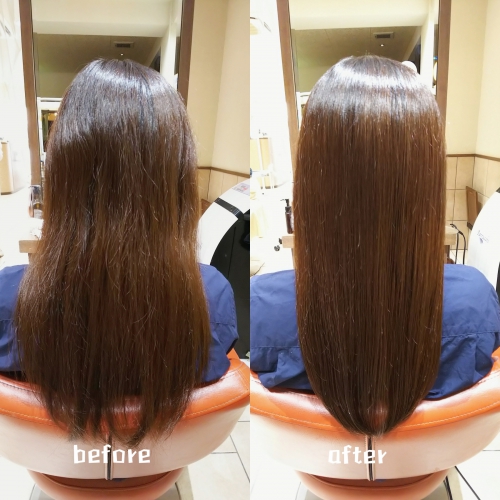 髪を伸ばしている方も髪質改善メニューでまとまる美髪☆