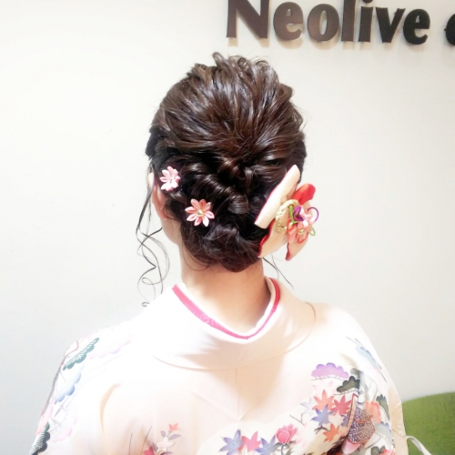 卒業式 ヘアセット 袴着付け ご予約受付中☆