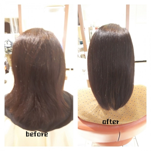 髪質改善美髪縮毛矯正で毛先までまとまる美髪☆