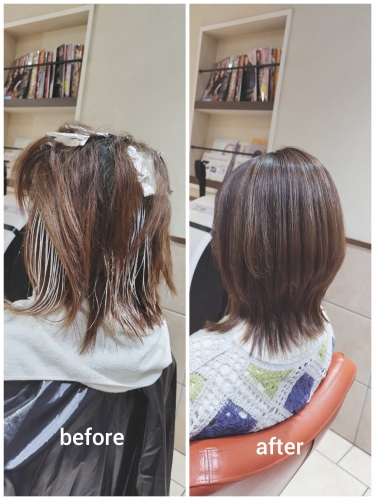 白髪ぼかしハイライトでイメチェンしませんか？